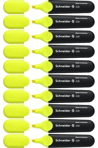 Schneider Fosforlu Kalem 150 Sarı 10 Adet Sarı