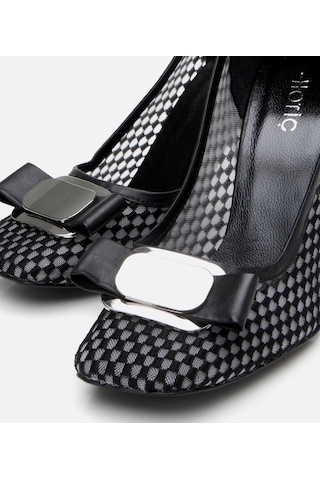 Hotiç Kadın Siyah Fileli Stiletto 01ayh308790a100 Siyah-black Siyah