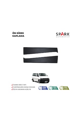 Volkswagen Transporter T6 2015-2020 Yıl Aralığı Uyumlu Ön Direk Kaplama 4 Parça