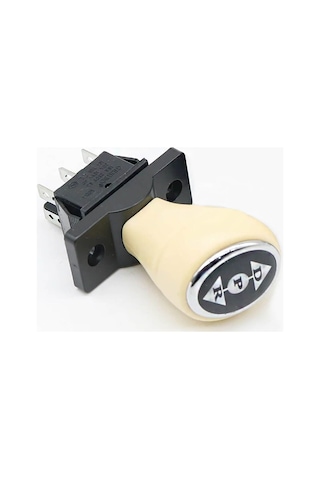 Joystick Kcd4 Anahtar Push Beyaz İleri Geri Vites Kolu 16a 250v Akülü Çocuk Arabası Elektrikli Araç