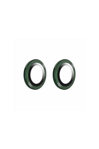 Go Des Apple Uyumlu iPhone 14 Plus Go Des Eagle Kamera Lens Koruyucu ZORE-273691 Koyu Yeşil