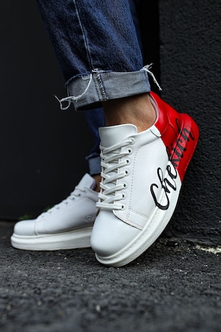 Ch254 Cbt Pittura Erkek Ayakkabı 427 Beyaz Kırmızı Chekıch 427 Beyaz Kırmızı Chekıch