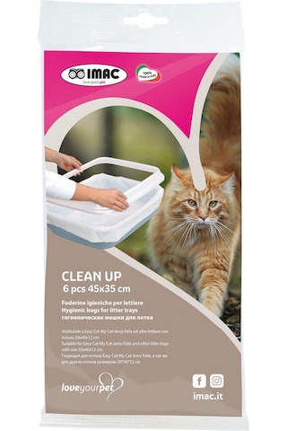 1711734816 Imac Clean Up 6x10 Pcs Kedi Tuvaleti Torbası