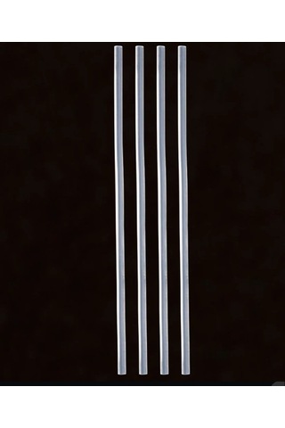 Çubuk Silikon Mum İnce 25cm-7mm -4'lü