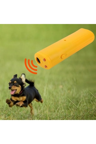 Bay Ultrasonik Köpeksavar Cihaz 150 Desibel, Ses Dalgasıyla Zararsız Koruma, Led Işıklı, Etkili Najmaddin