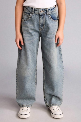 Defacto Baggy Fıt Jean Pantolon Kız Çocuk H6075a826spnm28 Mavi-nm28
