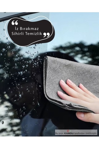 2 Adet 40x40cm Magic Cloth Sihirli Temizlik Bez, İz Bırakmaz Bez, Fenomen Bez, Mikrofiber Bez Çok Renkli