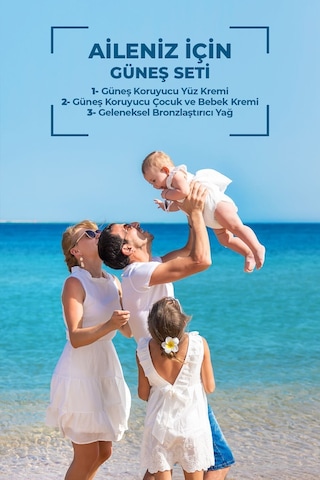 Sun Breeze 3'lü Aile Güneş Seti