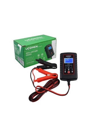 Ucomen Uc-c120201a Siyah 6/12v Max 2a Led Göstergeli Akü Şarj Cih
