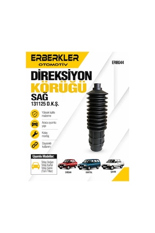 Direksiyon Körüğü Sağ 131125 D.k.ş. - Erb2001 Direksiyon Körüğü Sağ 131125 D.k.ş. - Erb2001