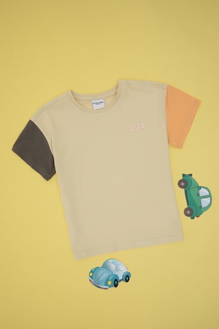 U.s. Polo Assn. Erkek Çocuk Açık Haki Tişört 50307154-vr183 Acık Hakı