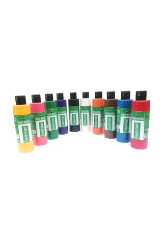 Hayal Sepeti Redrose Parmak Boya 10lu takım 10Renk Birden 250ml