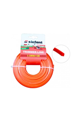 Tırpan Misinası Motorlu Tırpan Kare Misina 3,5mm X 15 Metre