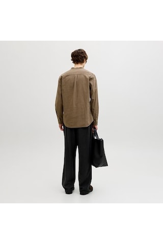 Jack&jones Bill Andros Vis Linen Blend Jogger Erkek Siyah Pantolon