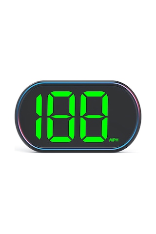 Maiyame Gps Mph Hız Gösterici - Yeşil Ekran, 3 İnç Büyük Ekran, Doğru Hız Tespiti, Plug & Play