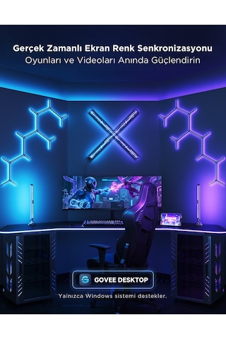 Govee Gaming Aydınlatma Barları Pro- H8048c81 Vvegov0045 Renkli