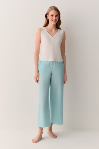Suwen Minty Atlet Pantolon Pijama Takımı Sh26544660a1141 Yeşil