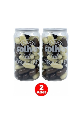 Grand Soliva Portakallı Çikolata Draje 230 G 2 Adet