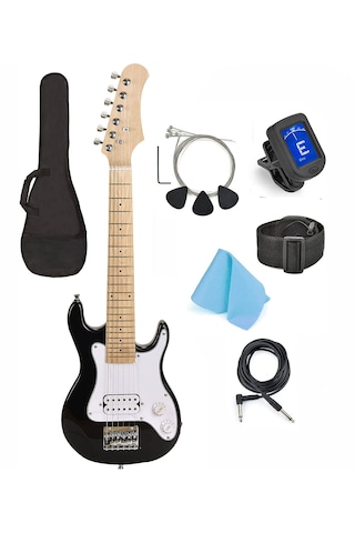 6-14 Yaş Çocuklar İçin Elektro Gitar Başlangıç Seti Yeni Başlayan