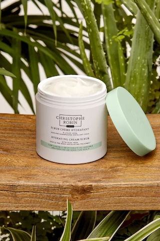 Christophe Robin Nemlendirici Krem Peeling 250ml, %96 Doğal, Hassas Saç Derisi Için