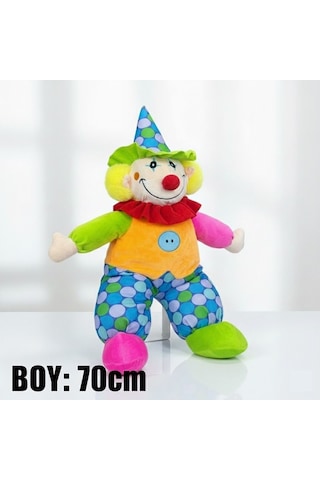 70 Cm Büyük Boy Palyaço Peluş Oyuncak Bebek