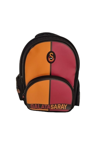 Galatasaray Orjinal Lisanslı Parçalı Suni Deri Okul Çantası Sırt Çantası 25552 Desenli