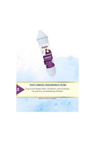 Master Reverse Osmosis System Kapalı Kasa Su Arıtma Cihazı Için 4Lü Filtre Seti (494597896)