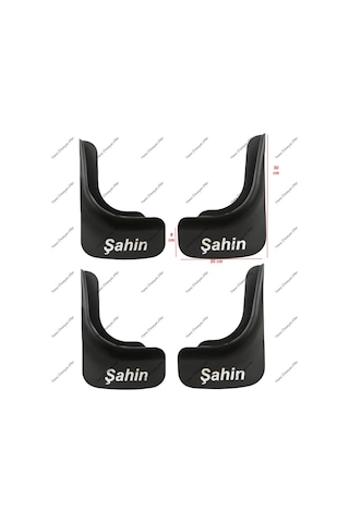 Tofaş Şahin Uyumlu 4'lü Ön Arka Set Paçalık Çamurluk Tozluk TFS1UX903