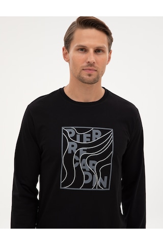 Pierre Cardin Erkek Siyah Pijama Takım 50322653-001 Siyah