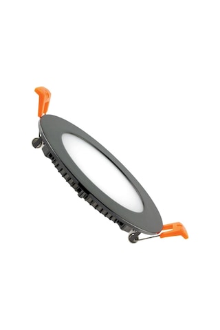 Maxled 10 Adet 3w Siyah Slim Led Panel 6500k Beyaz Mx-1016 Siyah Kasa