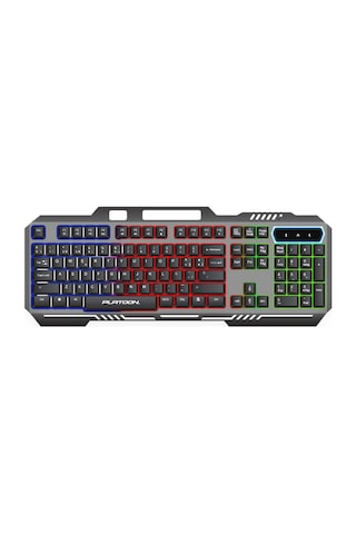 Platoon PL-478 Led Işıklı Metal Kasa Gaming Oyuncu Klavye
