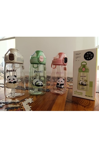 Shotay Child Çocuk Su Matarası Tritan Beyaz 550ml