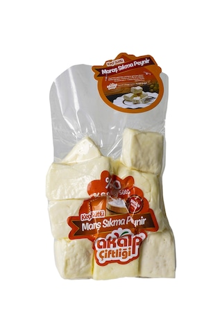Akalp Çiftliği Keçi Sütlü Maraş Sıkma Peyniri 500 G