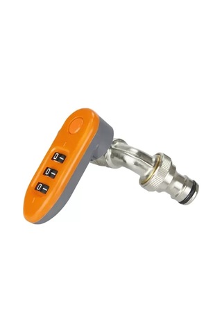 Hubrendy Sh Sunup Sn-29268 3 Haneli Şifreli Kilitli Bahçe Musluğu 1/2" Dış Mekan Su Vanası Hortum Ba