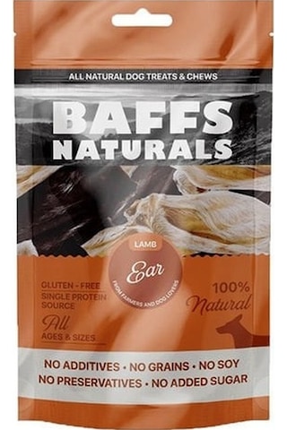Baffs Naturals Kuzu Kulağı Köpek Ödül Maması 100 G Baffs Naturals Kuzu Kulağı Köpek Ödül Maması 100 G