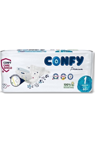 Premium 1 Numara Bebek Bezi Yenidoğan 2 - 5 Kg 44 Adet