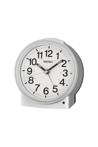 Seiko Qhe199s Sessiz Saniyeli Sensörlü Otomatik Aydınlatma Beep Sesli Alarm 5 Dk Ertelemeli Masa Saati Çok Renkli