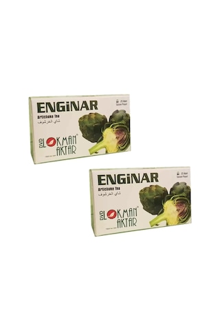 Enginar Çayı Süzen Poşet 20x2gr, 2 Adet Lokman Aktar