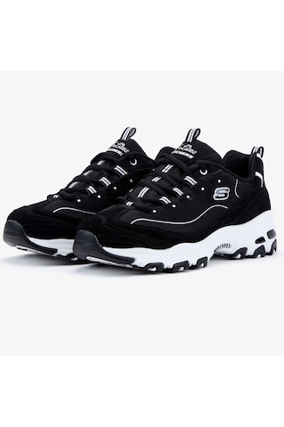Skechers Siyah Kadın D'lıtes Spor Ayakkabı 13148-bkw Siyah