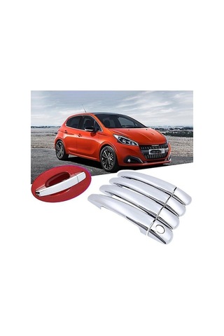 Artfulabode Peugeot 208 Lüks Krom Kapı Kolu Dış 2012-2018 Py
