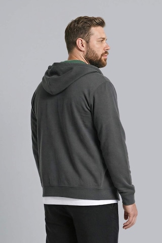 Defacto - Büyük Beden Kapüşonlu Fermuarlı Sweatshirt H2059AX26SP