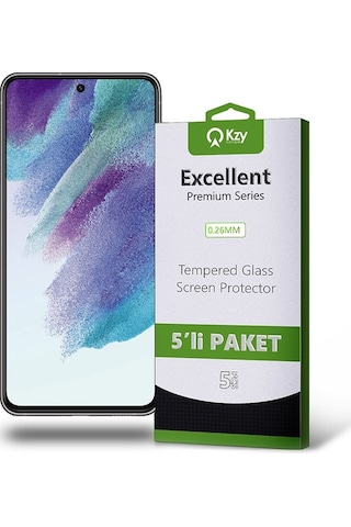Samsung Uyumlu Galaxy S21 Fe Ekran Koruyucu Cam 5 Adet Ekonomik Paket (554293478) 20 Tl Fark Ile Apple iPhone Hızlı Şarj Kablosu