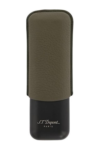 S.t. Dupont Siyah Mat/haki Puro Kılıfı İkili 183249