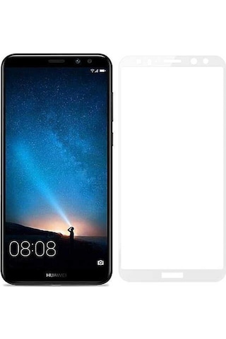 Mobilteam Huawei Mate 10 Lite Uyumlu Davin 5d Cam Ekran Koruyucu