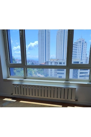 Alüminyum Panel Radyatör Klasik 300x4 Ral 9010 Kırık Beyaz