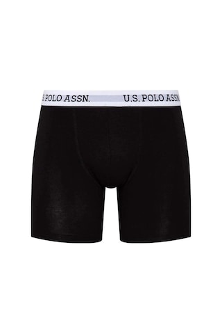 U.s. Polo Assn. 80453 Erkek Siyah Tekli Uzun Paçalı Boxer Siyah