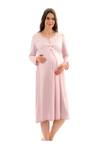 Şahnur 2201 %100 Pamuk Hamile Lohusa Gecelik