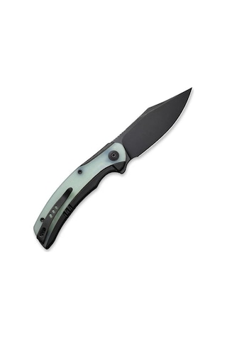 We Knife Snick Titanium Black G10 Natural Kamp Çakı Su Yeşili