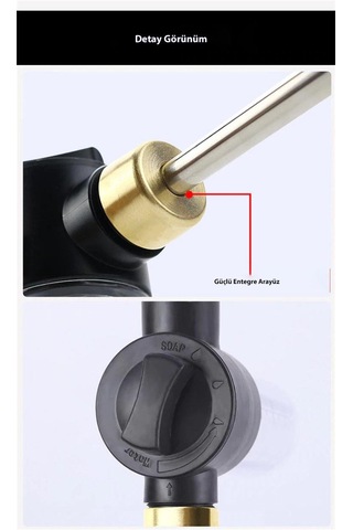 Dailytech Bahçe Sulama Araba Yıkama İçin Basınçlı Su Köpük Tabancası