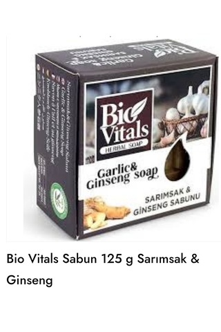 Biovitals Sabun 125 G Çeşitleri Ginseng - Sarmısak